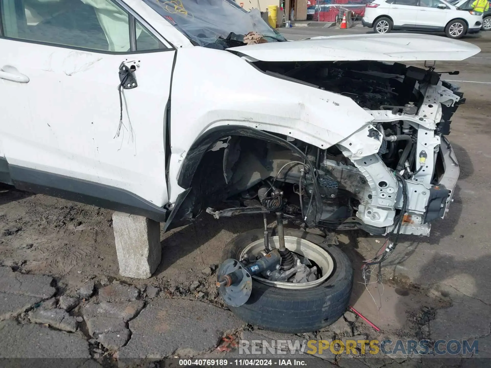 13 fotografías del automóvil dañado JTMP1RFV5LD053907 TOYOTA RAV4 2020