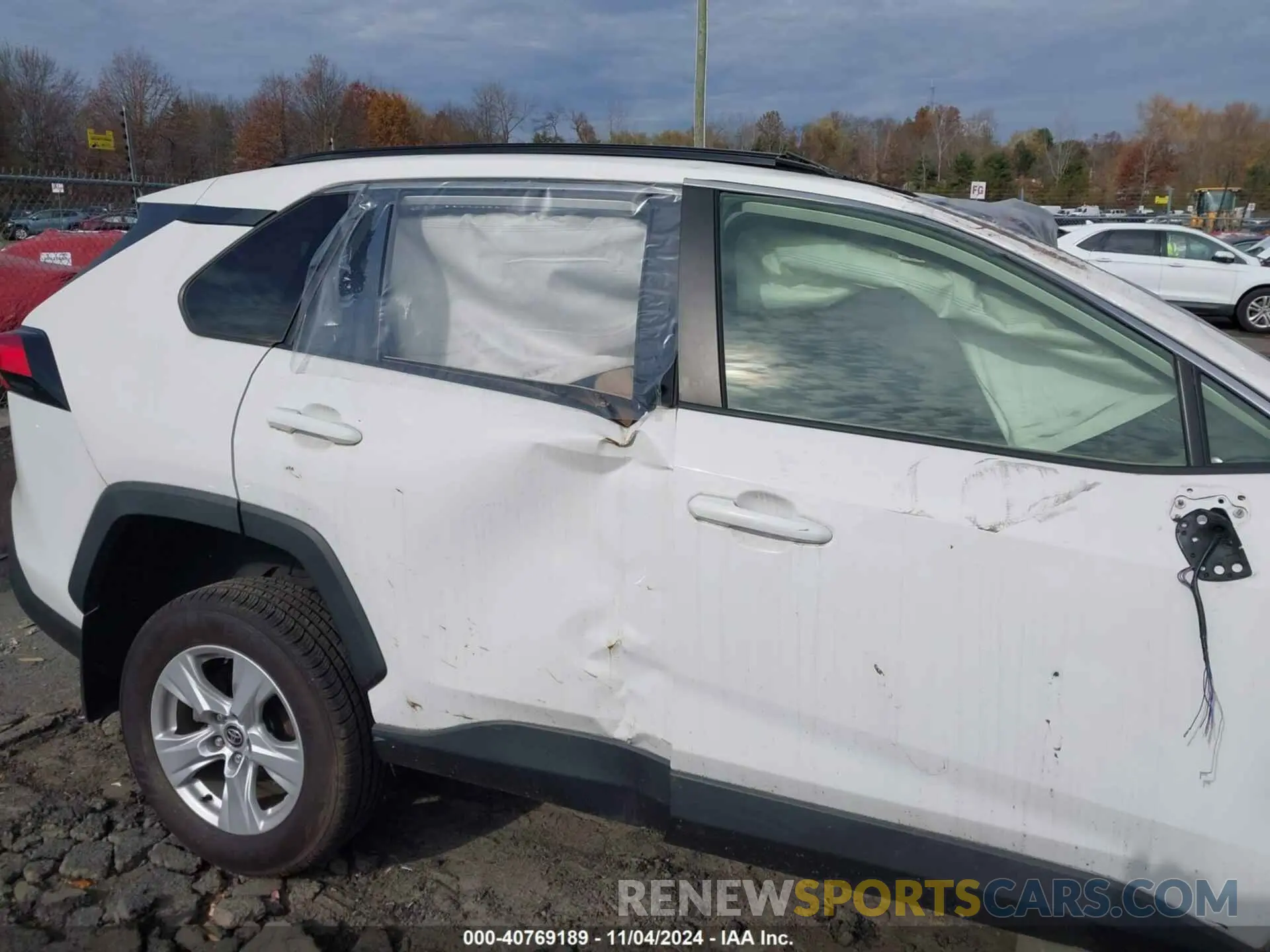 14 fotografías del automóvil dañado JTMP1RFV5LD053907 TOYOTA RAV4 2020