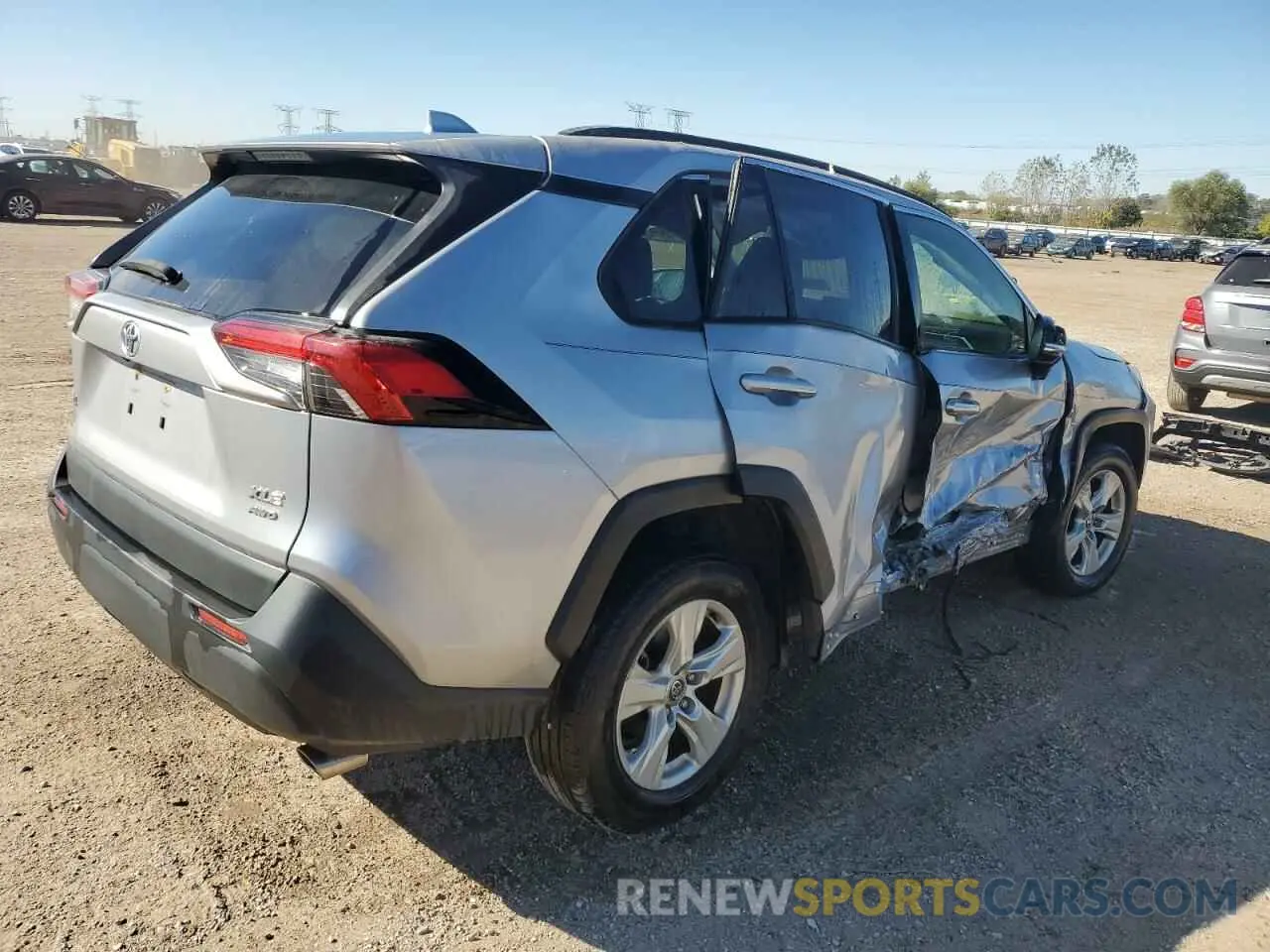 3 fotografías del automóvil dañado JTMP1RFV5LD060999 TOYOTA RAV4 2020
