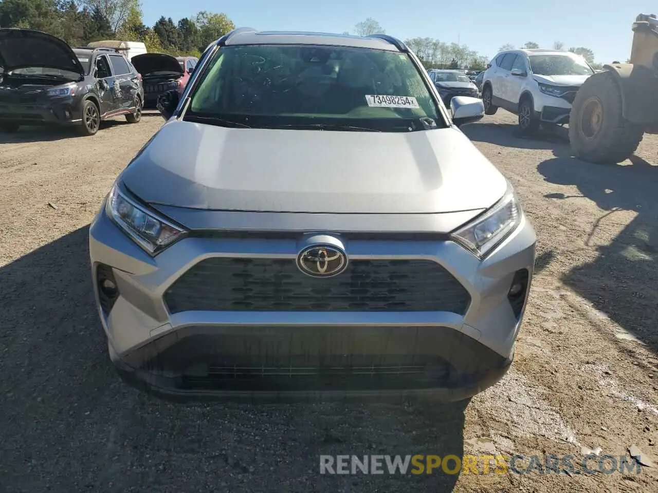 5 fotografías del automóvil dañado JTMP1RFV5LD060999 TOYOTA RAV4 2020