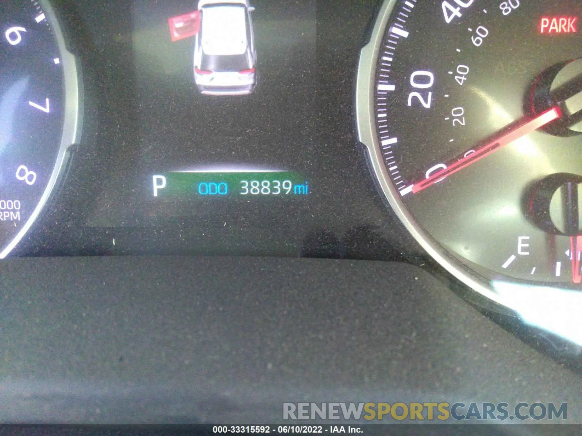 7 fotografías del automóvil dañado JTMP1RFV6LD526861 TOYOTA RAV4 2020