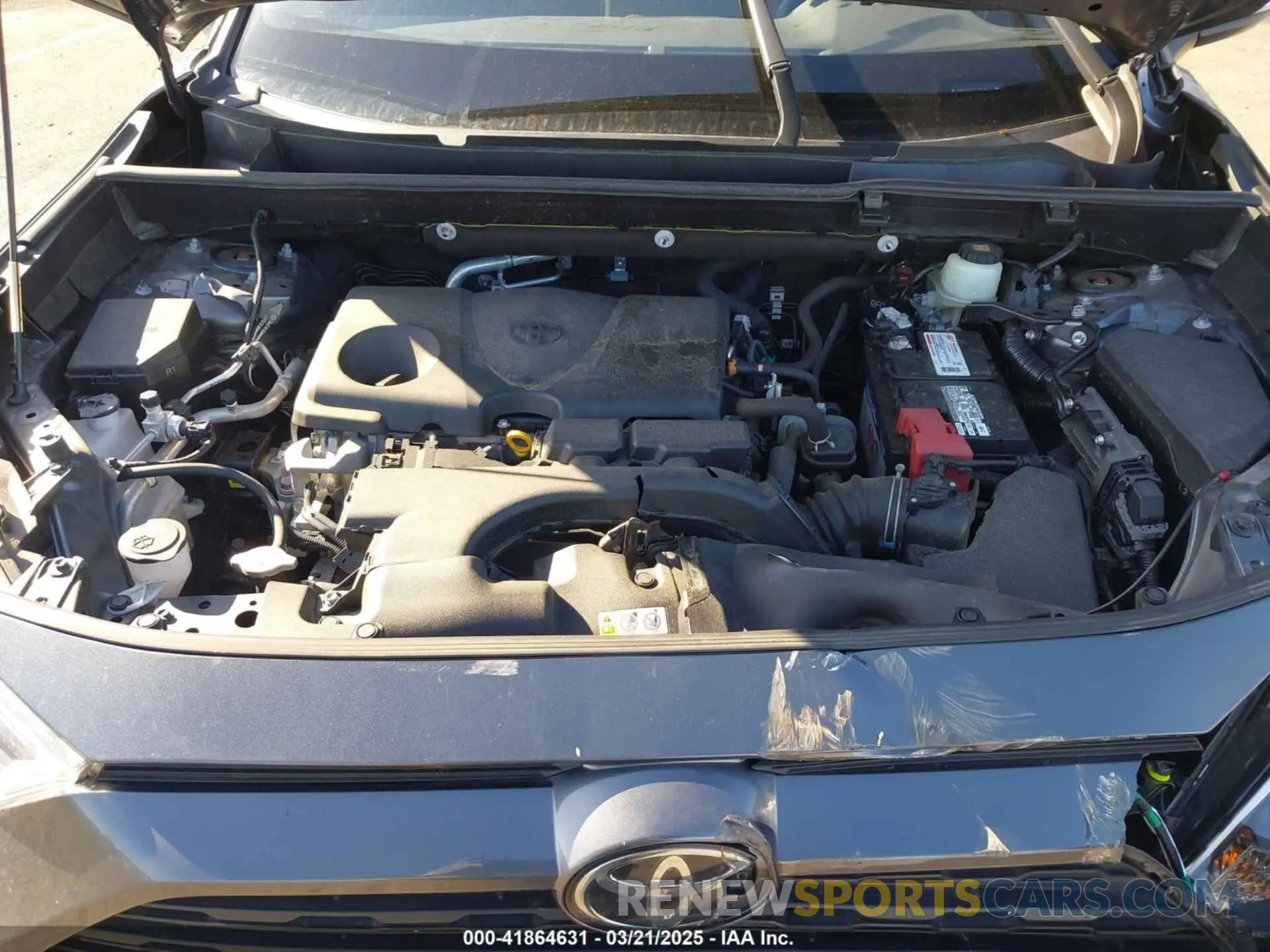 10 fotografías del automóvil dañado JTMP1RFV7LD526870 TOYOTA RAV4 2020