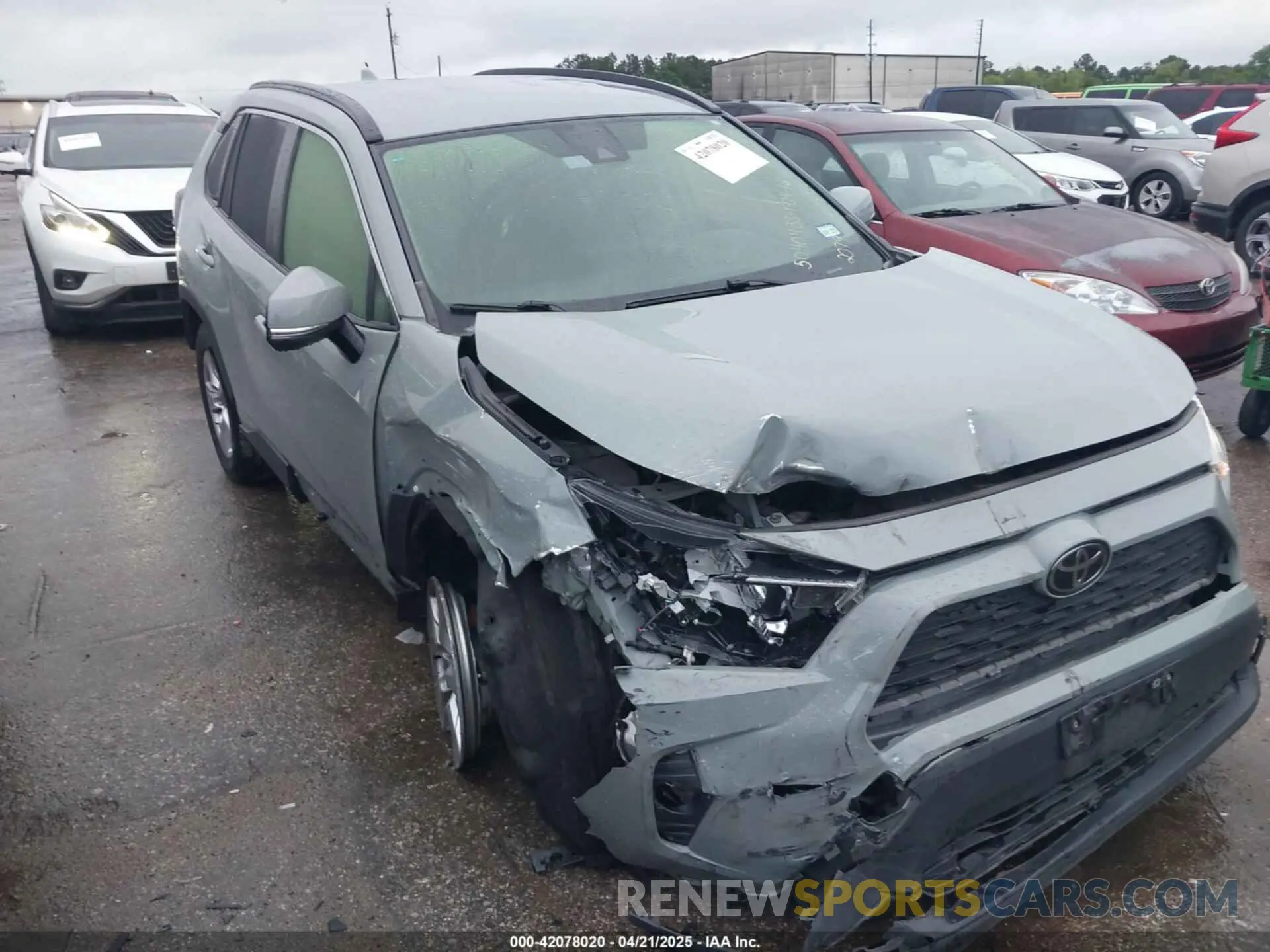 1 fotografías del automóvil dañado JTMP1RFV8LJ032079 TOYOTA RAV4 2020