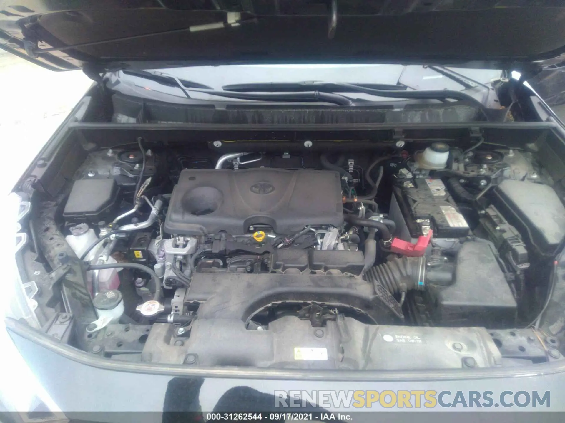 10 fotografías del automóvil dañado JTMP1RFV9LJ025643 TOYOTA RAV4 2020
