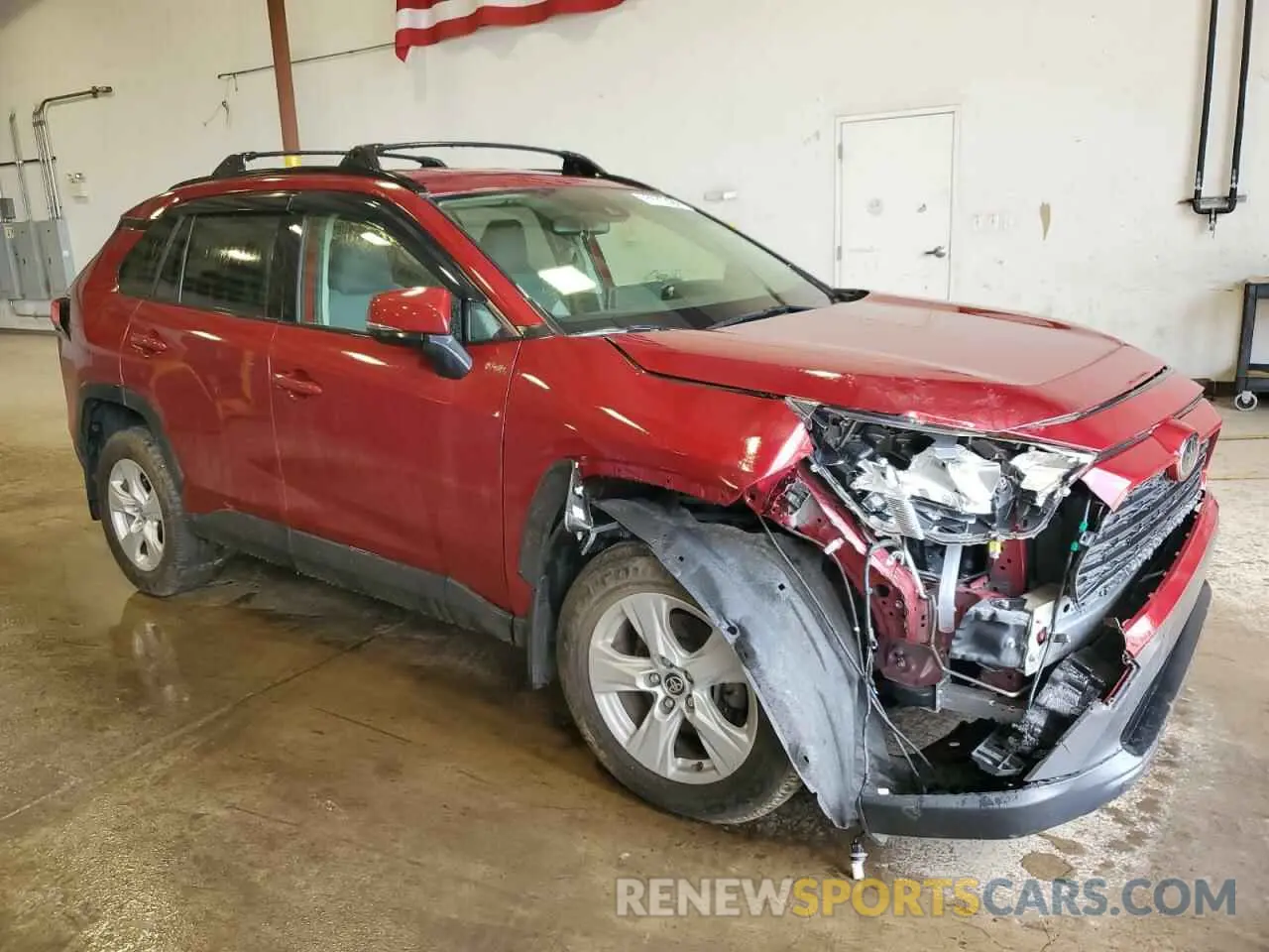 4 fotografías del automóvil dañado JTMP1RFVXLD052493 TOYOTA RAV4 2020