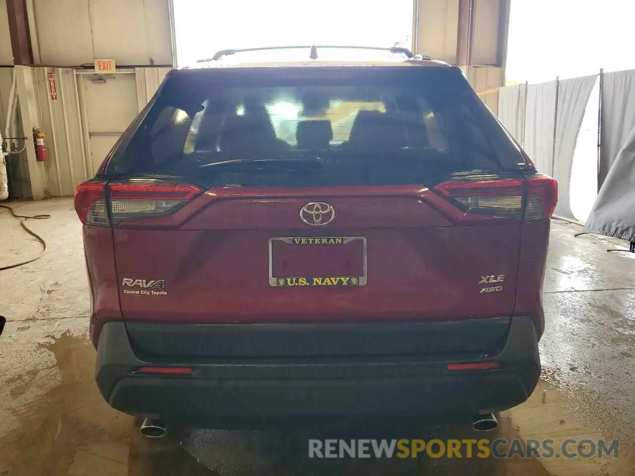 6 fotografías del automóvil dañado JTMP1RFVXLD052493 TOYOTA RAV4 2020