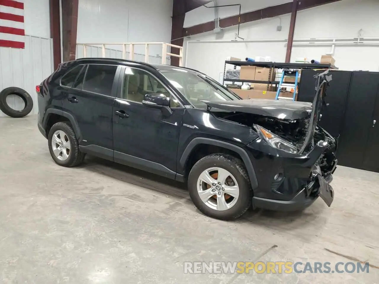 4 fotografías del automóvil dañado JTMR6RFV4LD001646 TOYOTA RAV4 2020