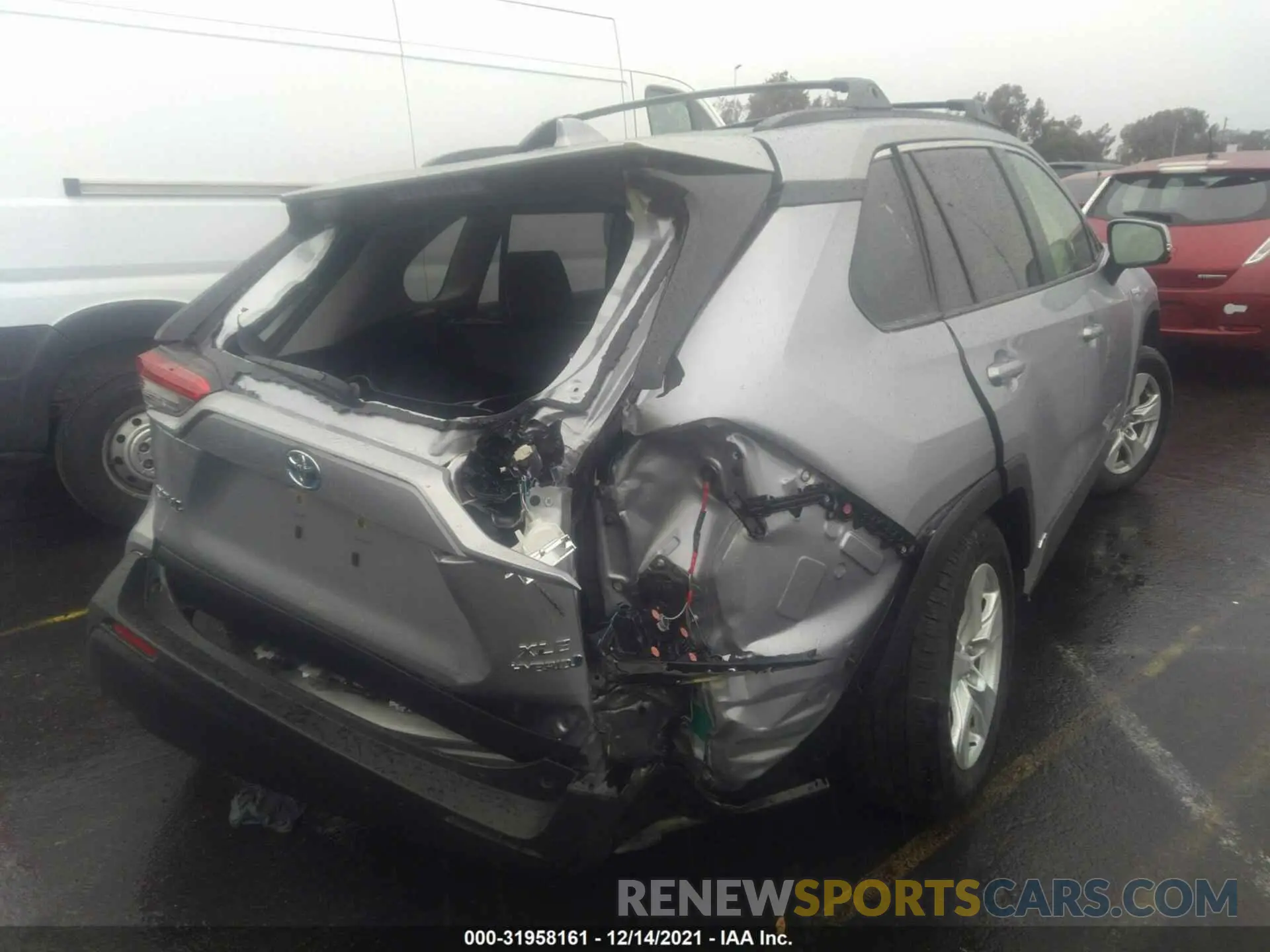4 fotografías del automóvil dañado JTMR6RFV4LD005650 TOYOTA RAV4 2020
