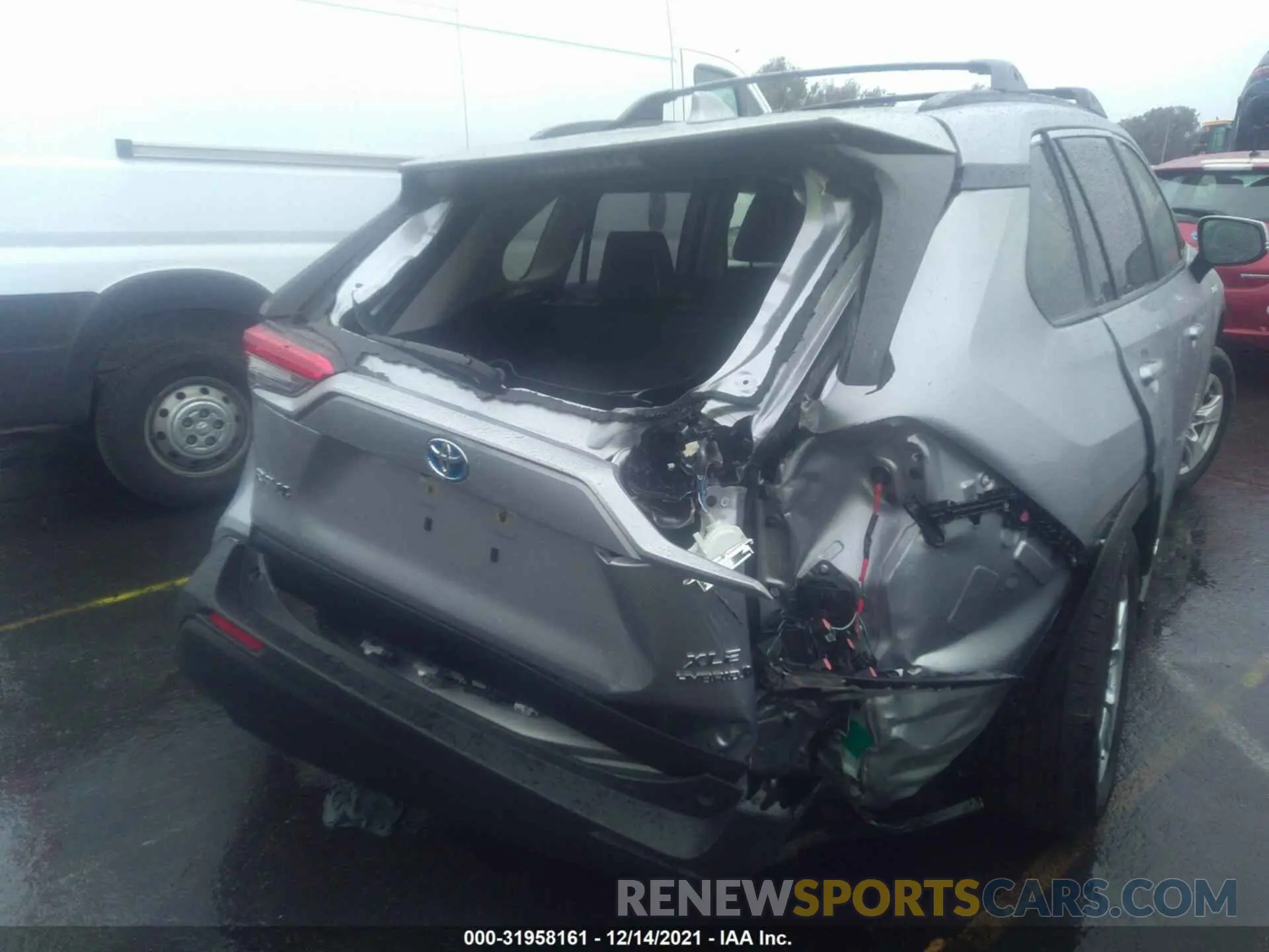 6 fotografías del automóvil dañado JTMR6RFV4LD005650 TOYOTA RAV4 2020