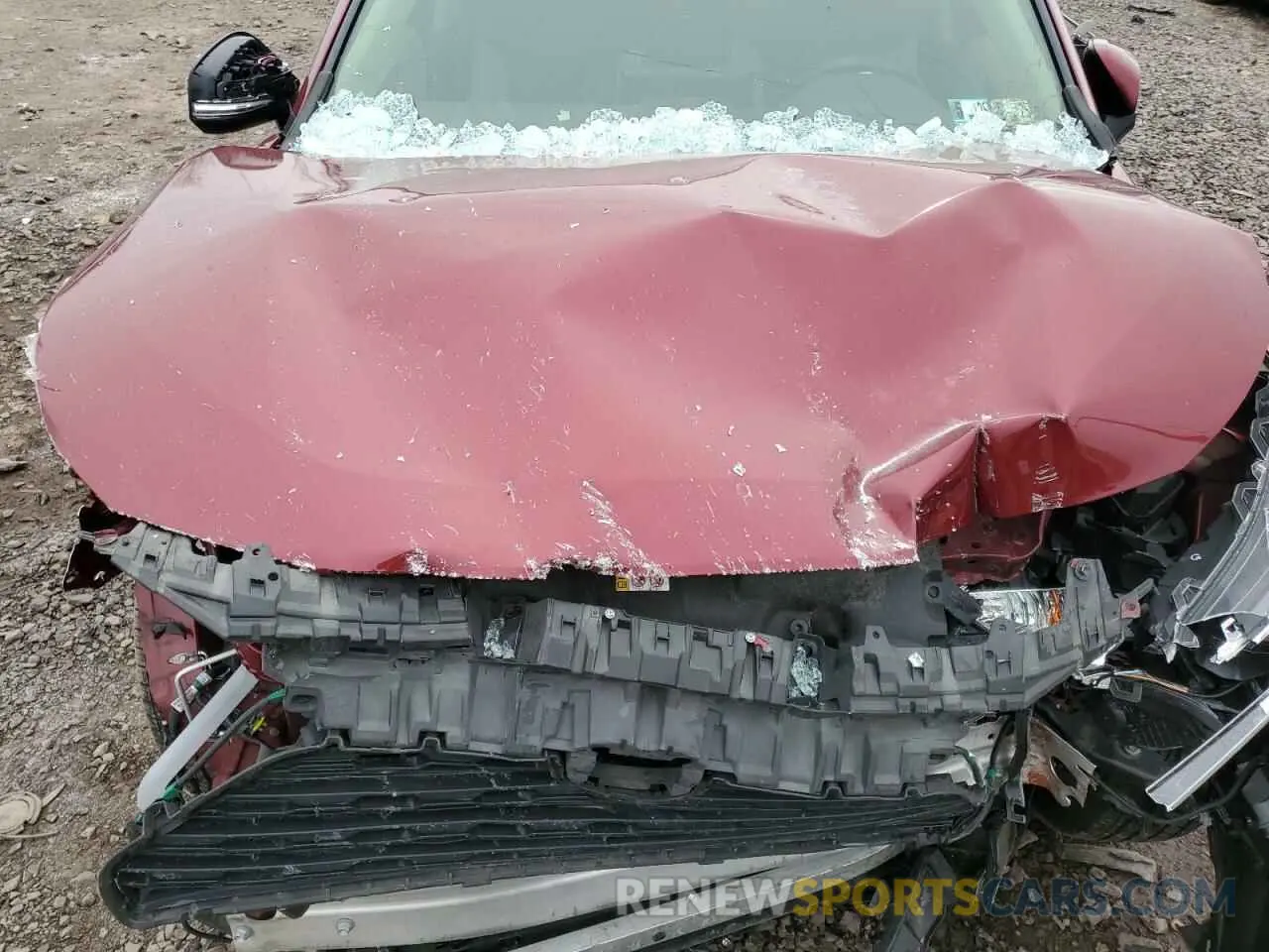 14 fotografías del automóvil dañado JTMRWRFV1LD057740 TOYOTA RAV4 2020
