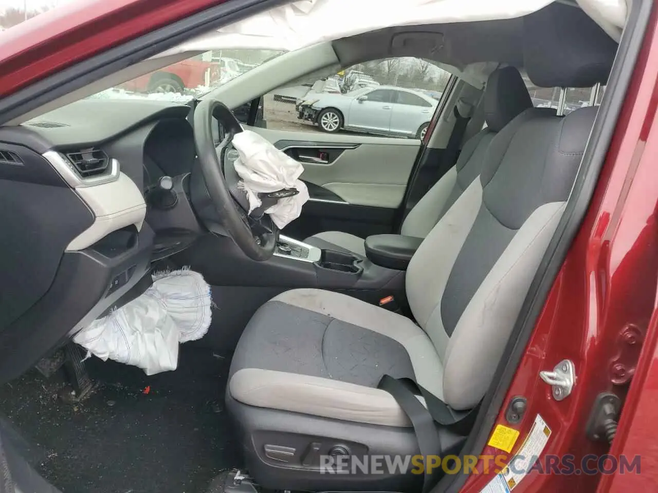 7 fotografías del automóvil dañado JTMRWRFV1LD057740 TOYOTA RAV4 2020