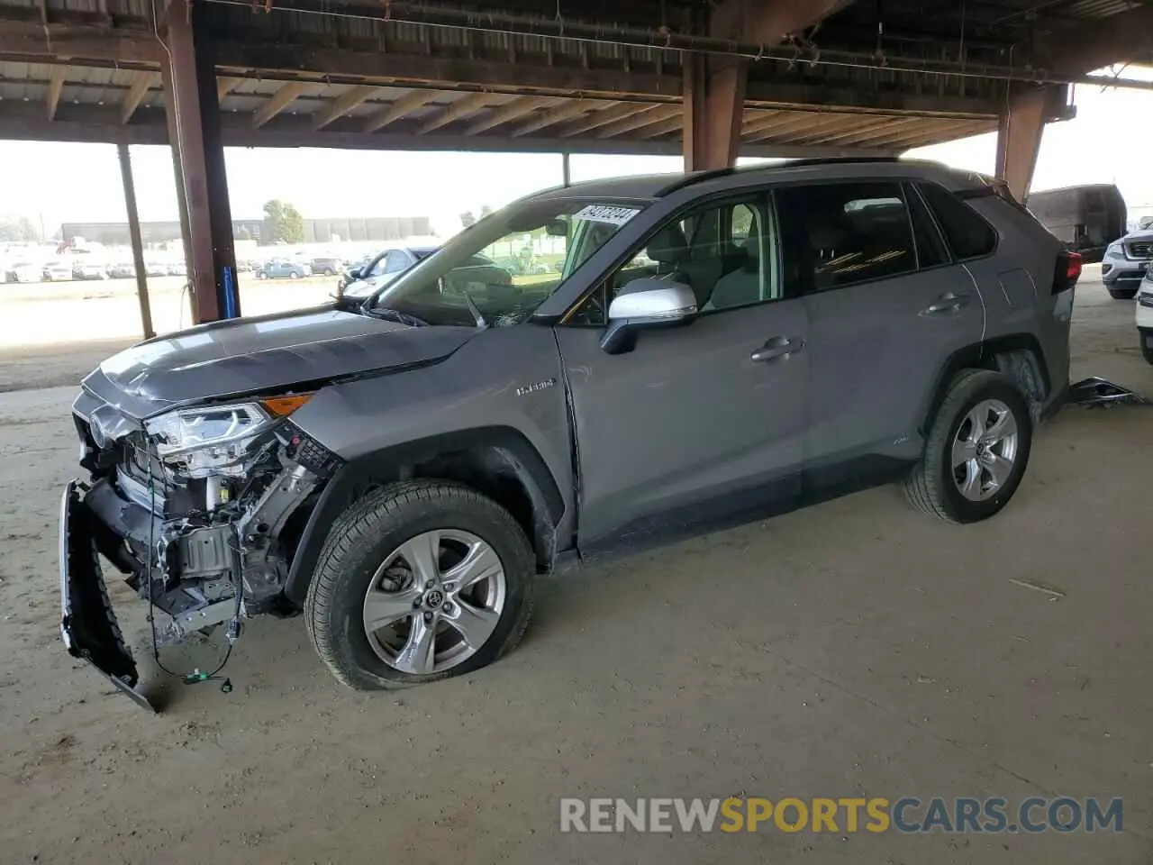 1 fotografías del automóvil dañado JTMRWRFV4LD056744 TOYOTA RAV4 2020