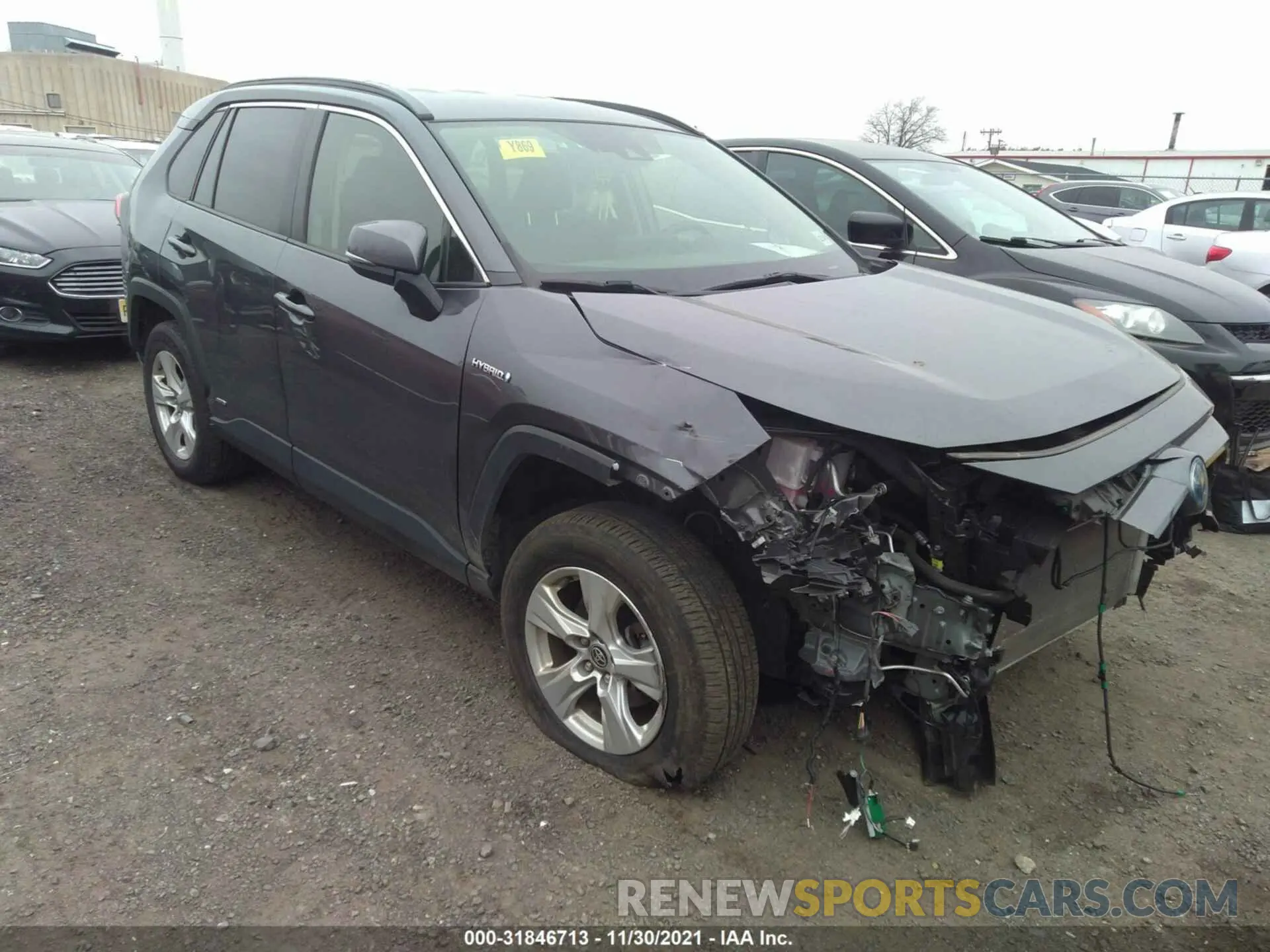 1 fotografías del automóvil dañado JTMRWRFV5LD043792 TOYOTA RAV4 2020