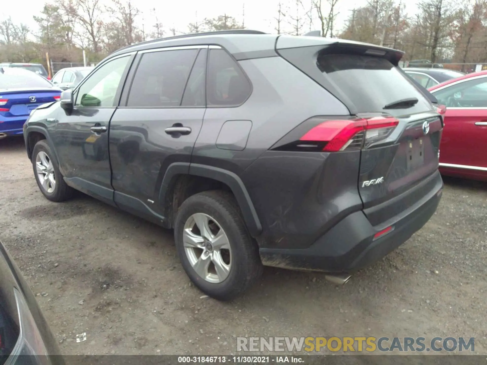 3 fotografías del automóvil dañado JTMRWRFV5LD043792 TOYOTA RAV4 2020