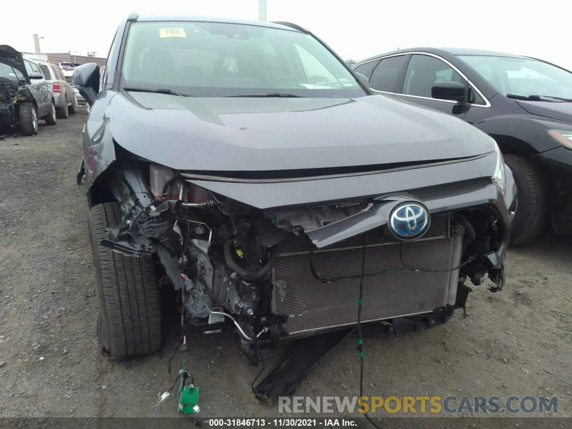 6 fotografías del automóvil dañado JTMRWRFV5LD043792 TOYOTA RAV4 2020