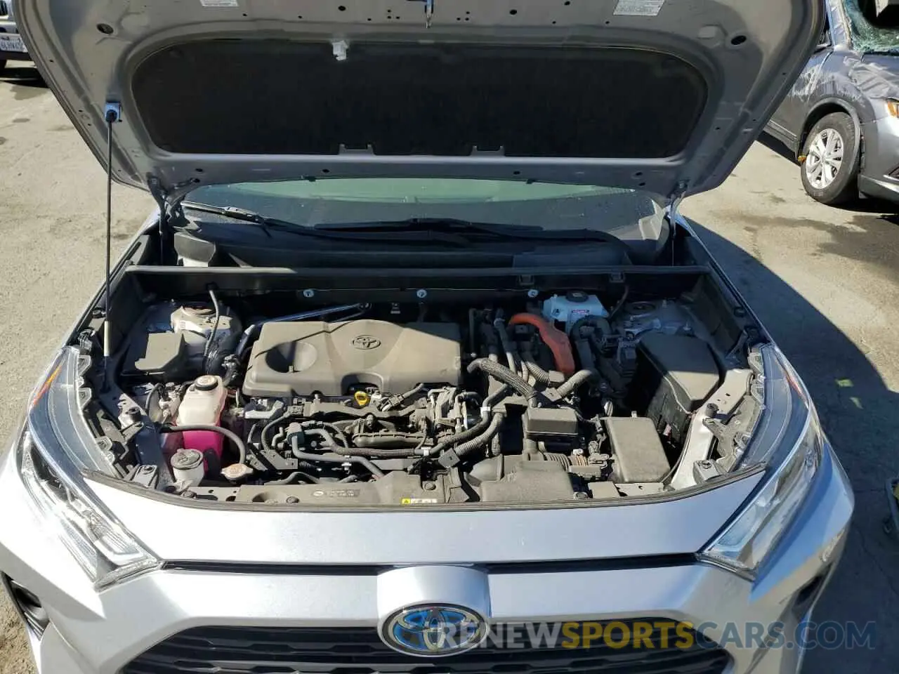 12 fotografías del automóvil dañado JTMRWRFV6LD072315 TOYOTA RAV4 2020