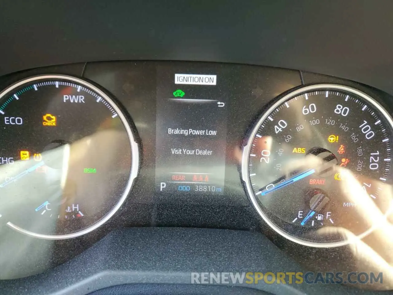 9 fotografías del automóvil dañado JTMRWRFV6LD072315 TOYOTA RAV4 2020
