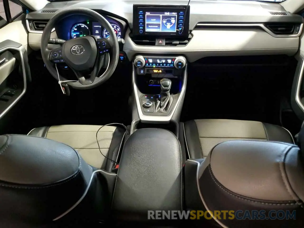 8 fotografías del automóvil dañado JTMRWRFV7LJ030110 TOYOTA RAV4 2020