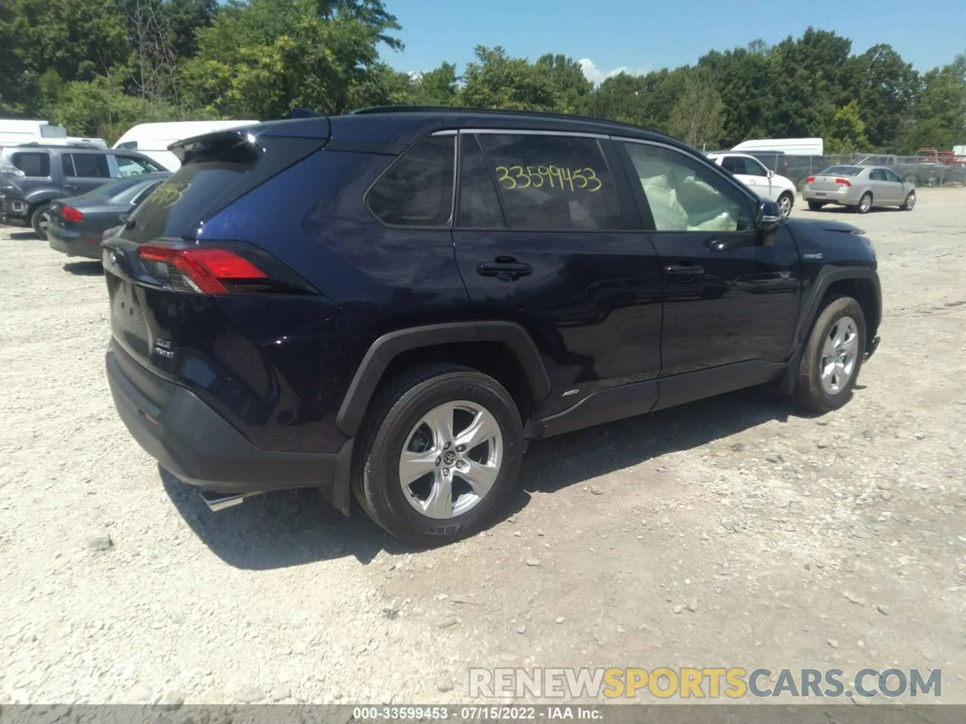 4 fotografías del automóvil dañado JTMRWRFV7LJ042211 TOYOTA RAV4 2020