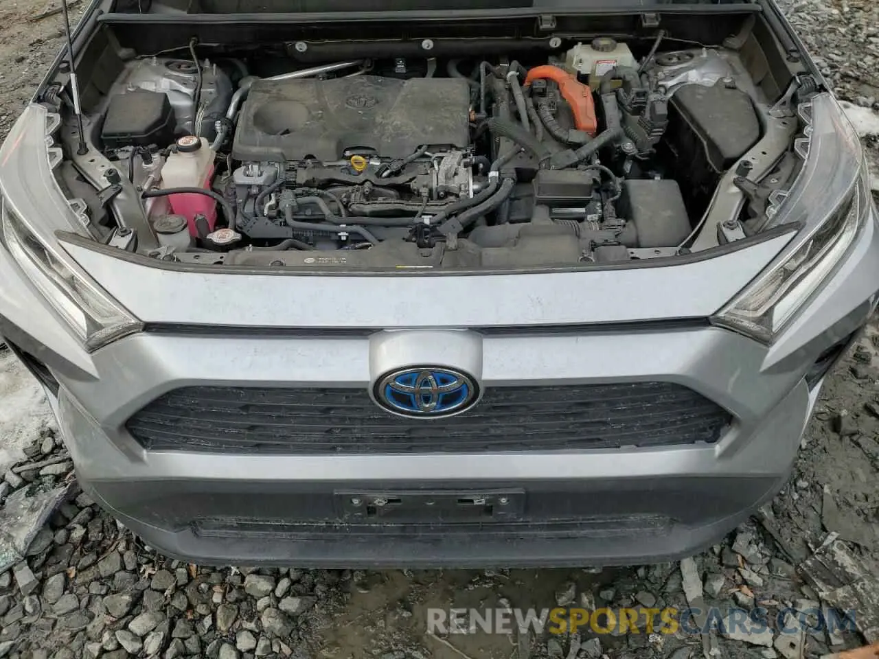 14 fotografías del automóvil dañado JTMRWRFV8LD067276 TOYOTA RAV4 2020