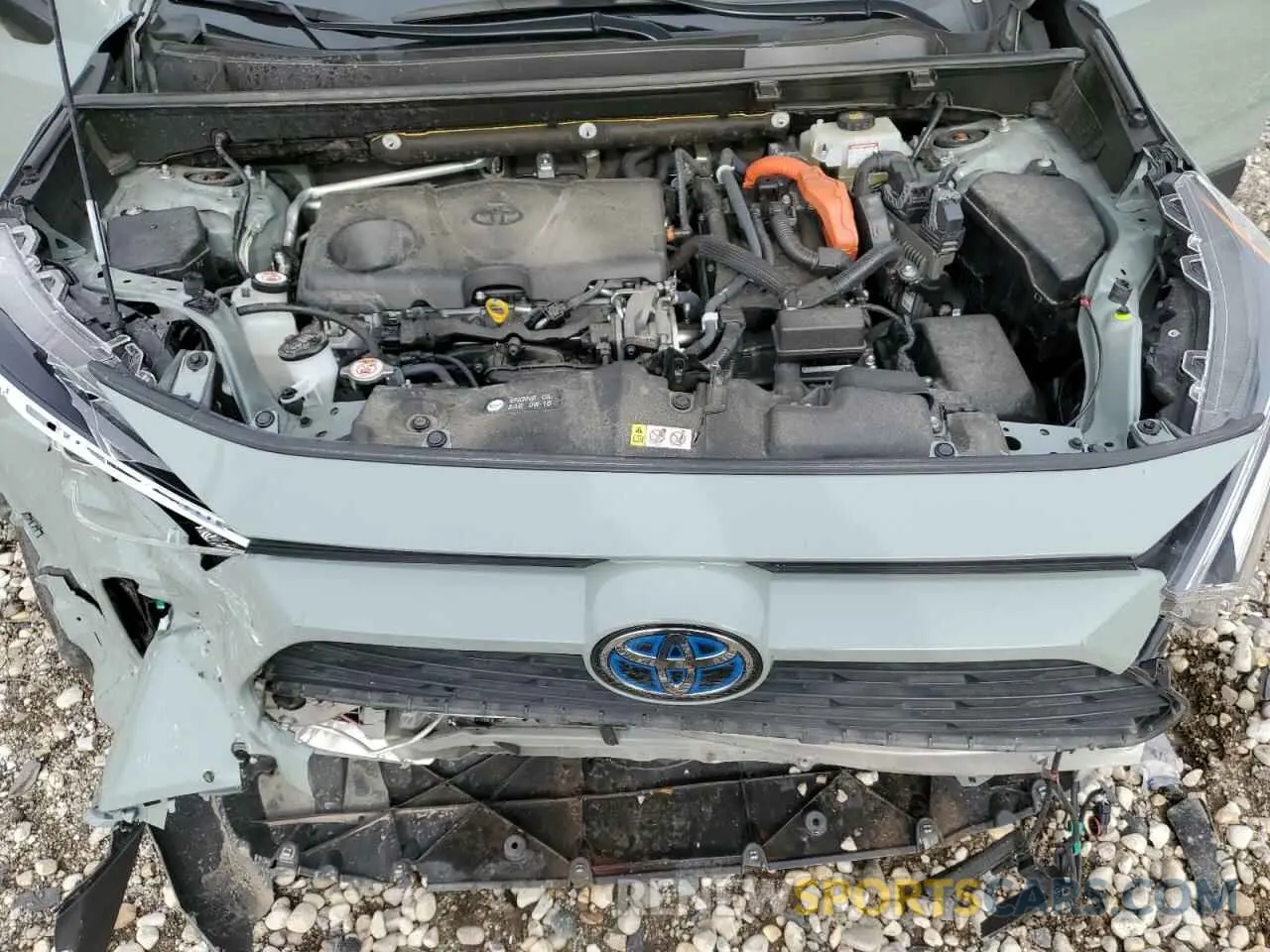 12 fotografías del automóvil dañado JTMRWRFV8LD070114 TOYOTA RAV4 2020