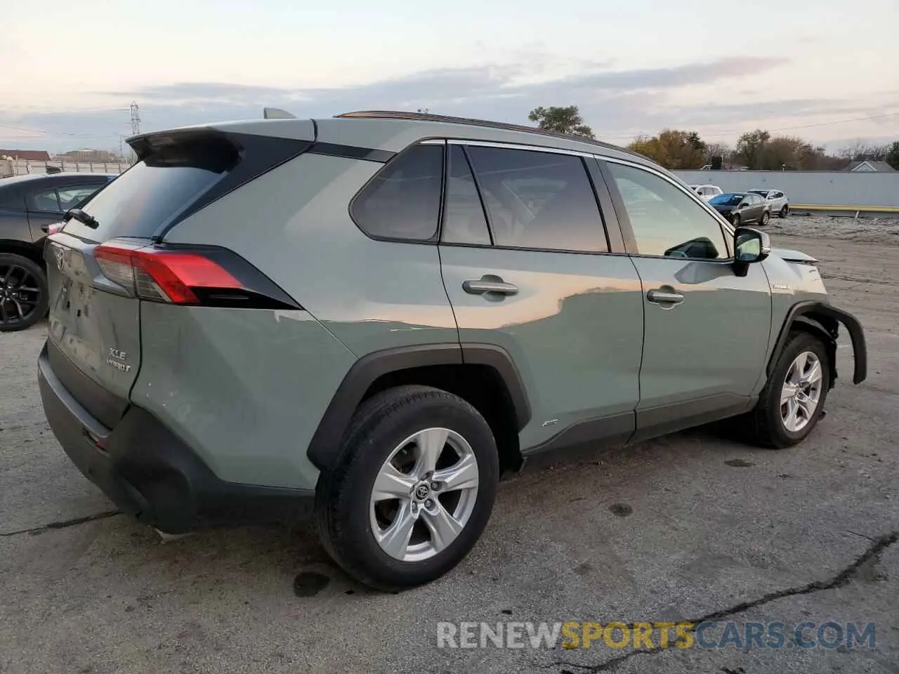 3 fotografías del automóvil dañado JTMRWRFV8LD070114 TOYOTA RAV4 2020