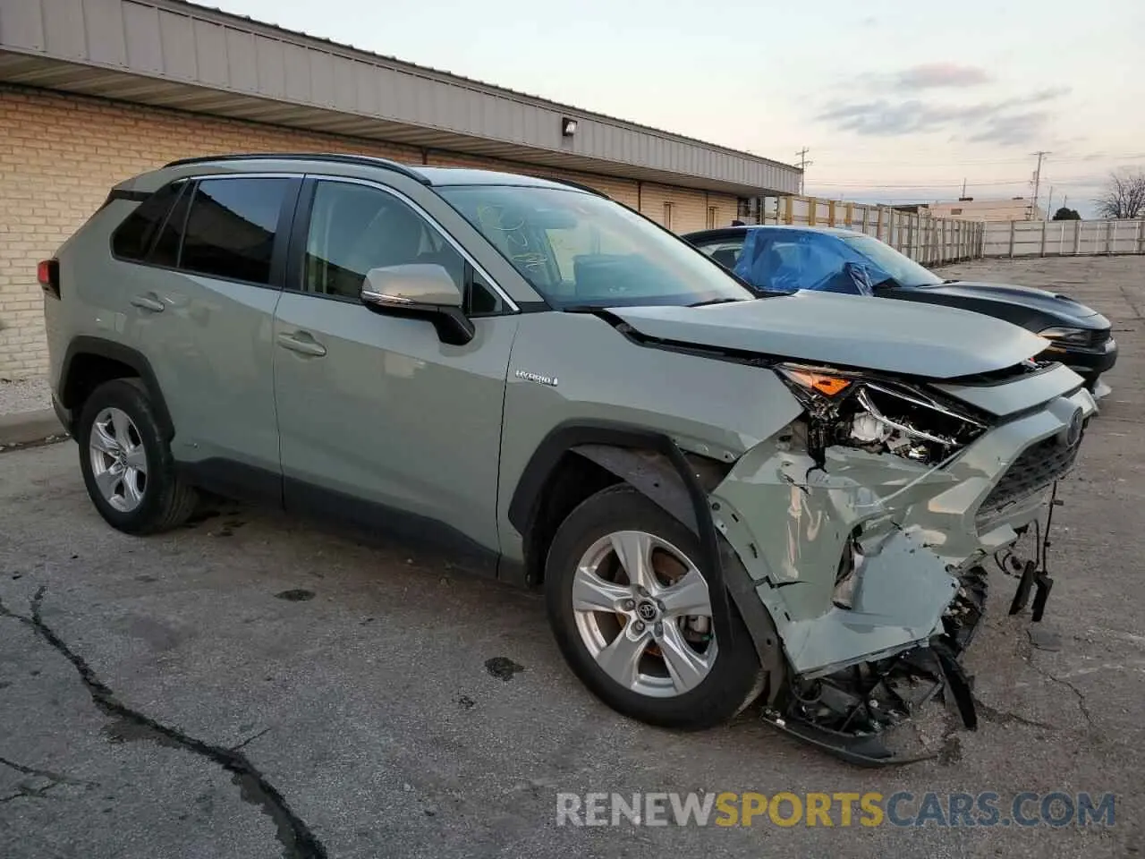 4 fotografías del automóvil dañado JTMRWRFV8LD070114 TOYOTA RAV4 2020