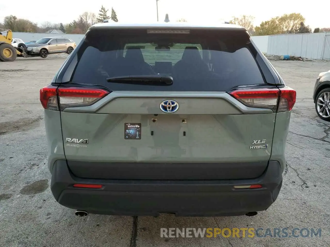 6 fotografías del automóvil dañado JTMRWRFV8LD070114 TOYOTA RAV4 2020