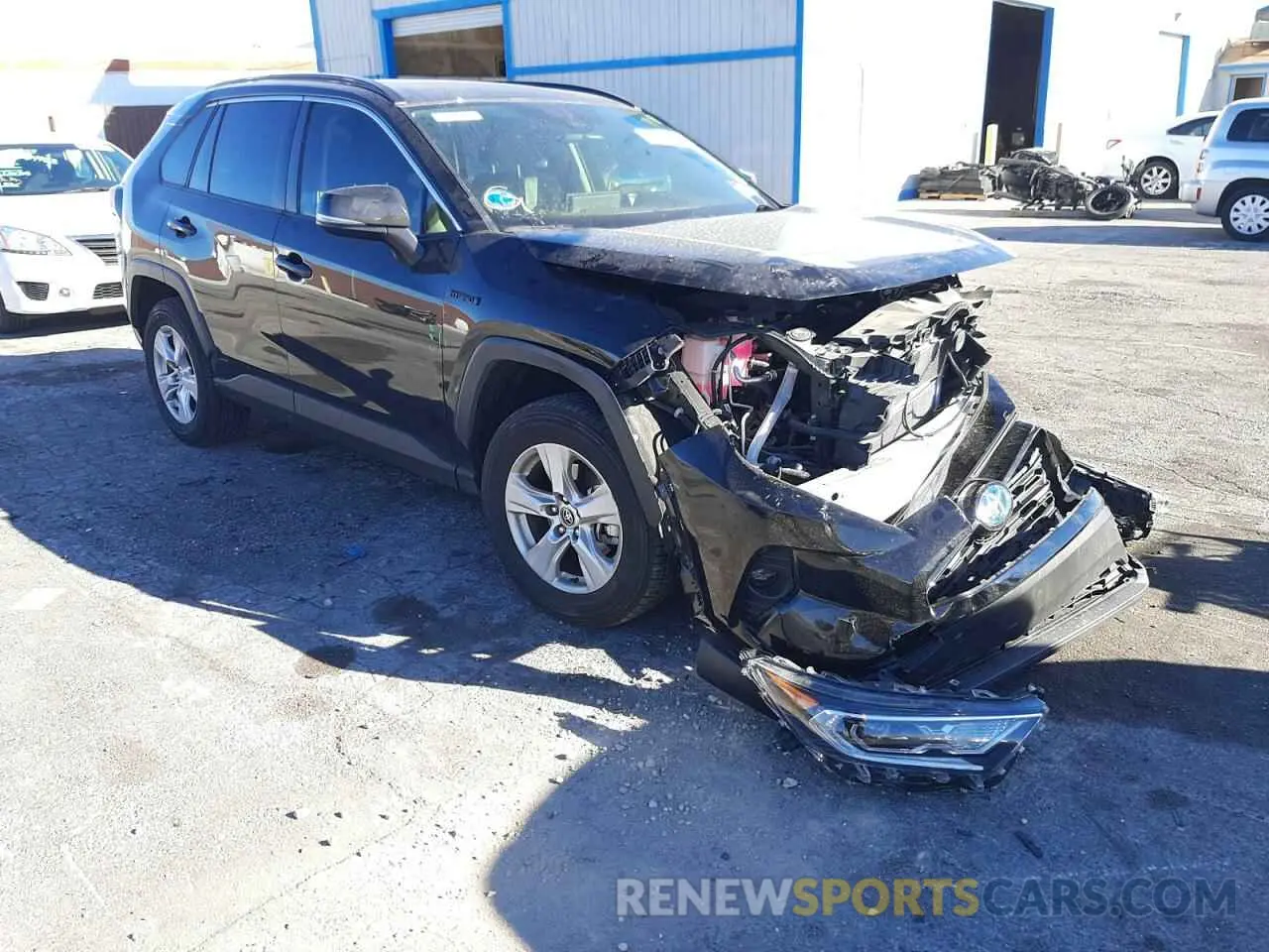 1 fotografías del automóvil dañado JTMRWRFV9LD066833 TOYOTA RAV4 2020