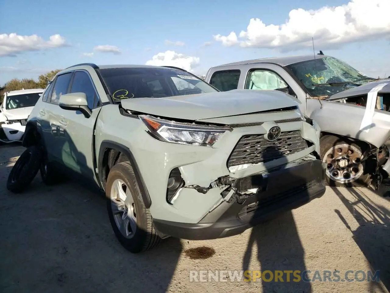 1 fotografías del automóvil dañado JTMW1RFV0LD057035 TOYOTA RAV4 2020