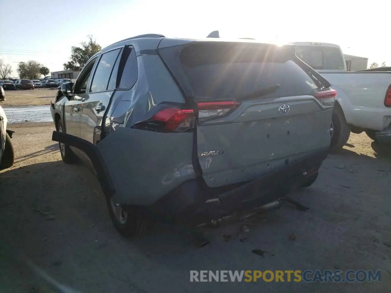 3 fotografías del automóvil dañado JTMW1RFV0LD057035 TOYOTA RAV4 2020