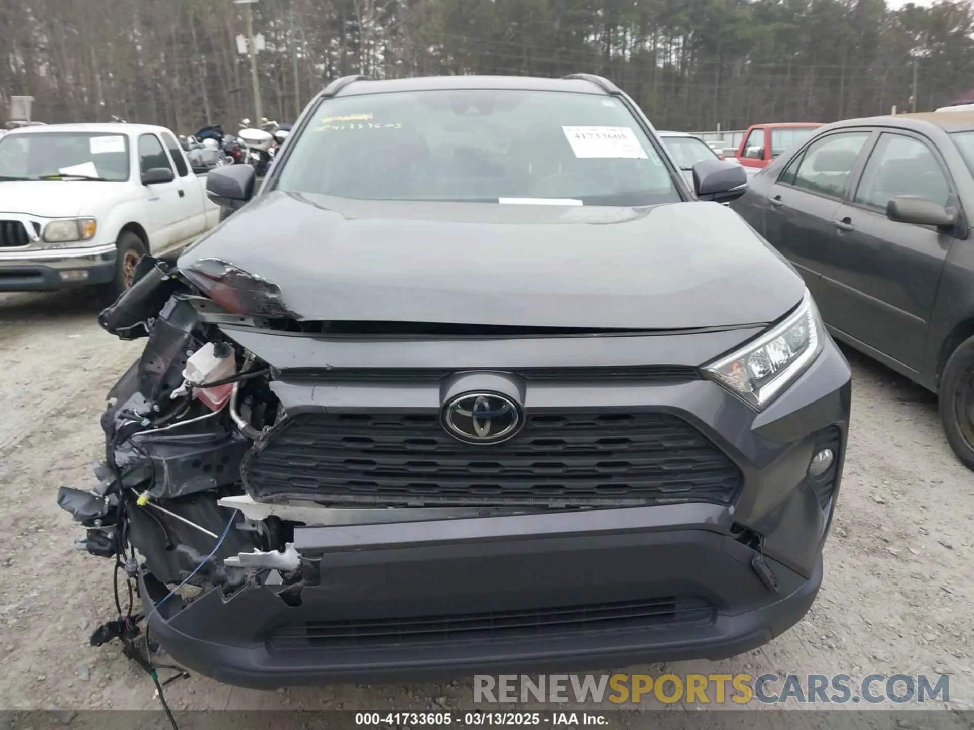 12 fotografías del automóvil dañado JTMW1RFV1LD048988 TOYOTA RAV4 2020