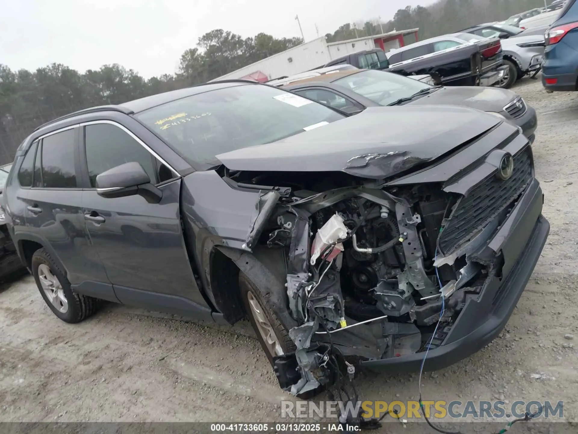 13 fotografías del automóvil dañado JTMW1RFV1LD048988 TOYOTA RAV4 2020