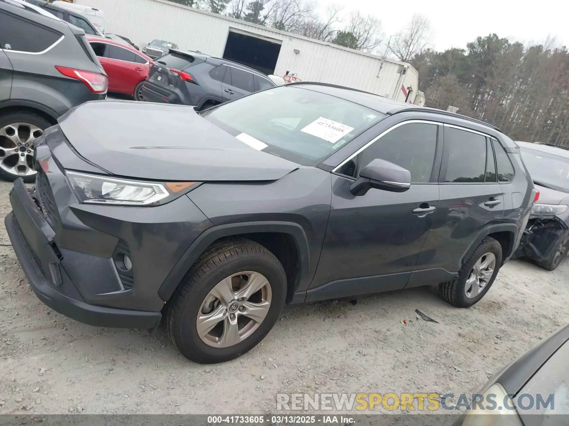 14 fotografías del automóvil dañado JTMW1RFV1LD048988 TOYOTA RAV4 2020