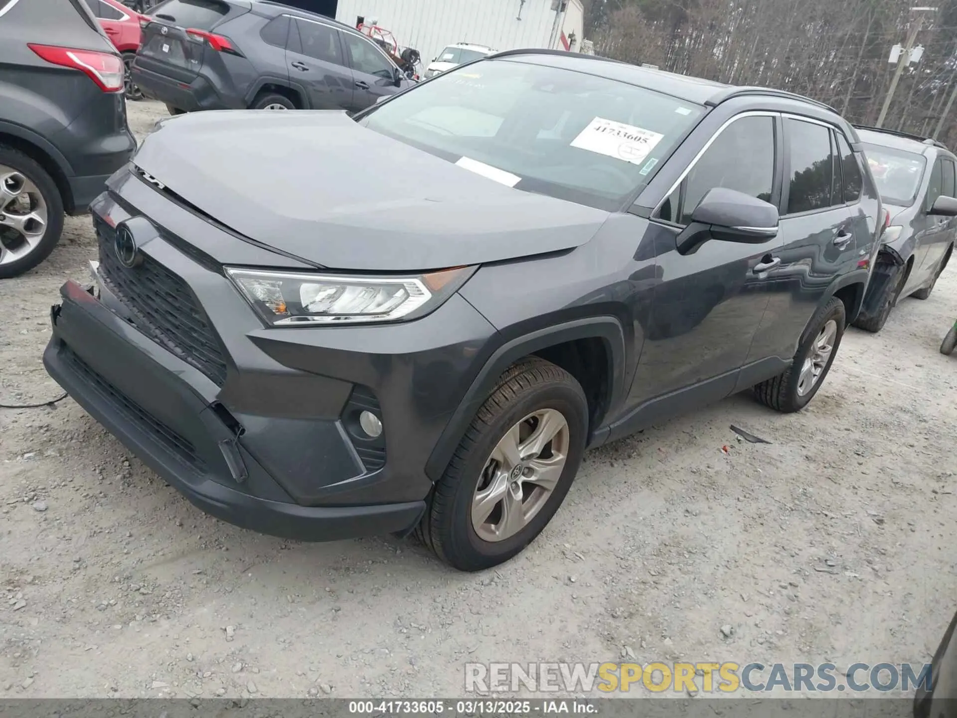 2 fotografías del automóvil dañado JTMW1RFV1LD048988 TOYOTA RAV4 2020