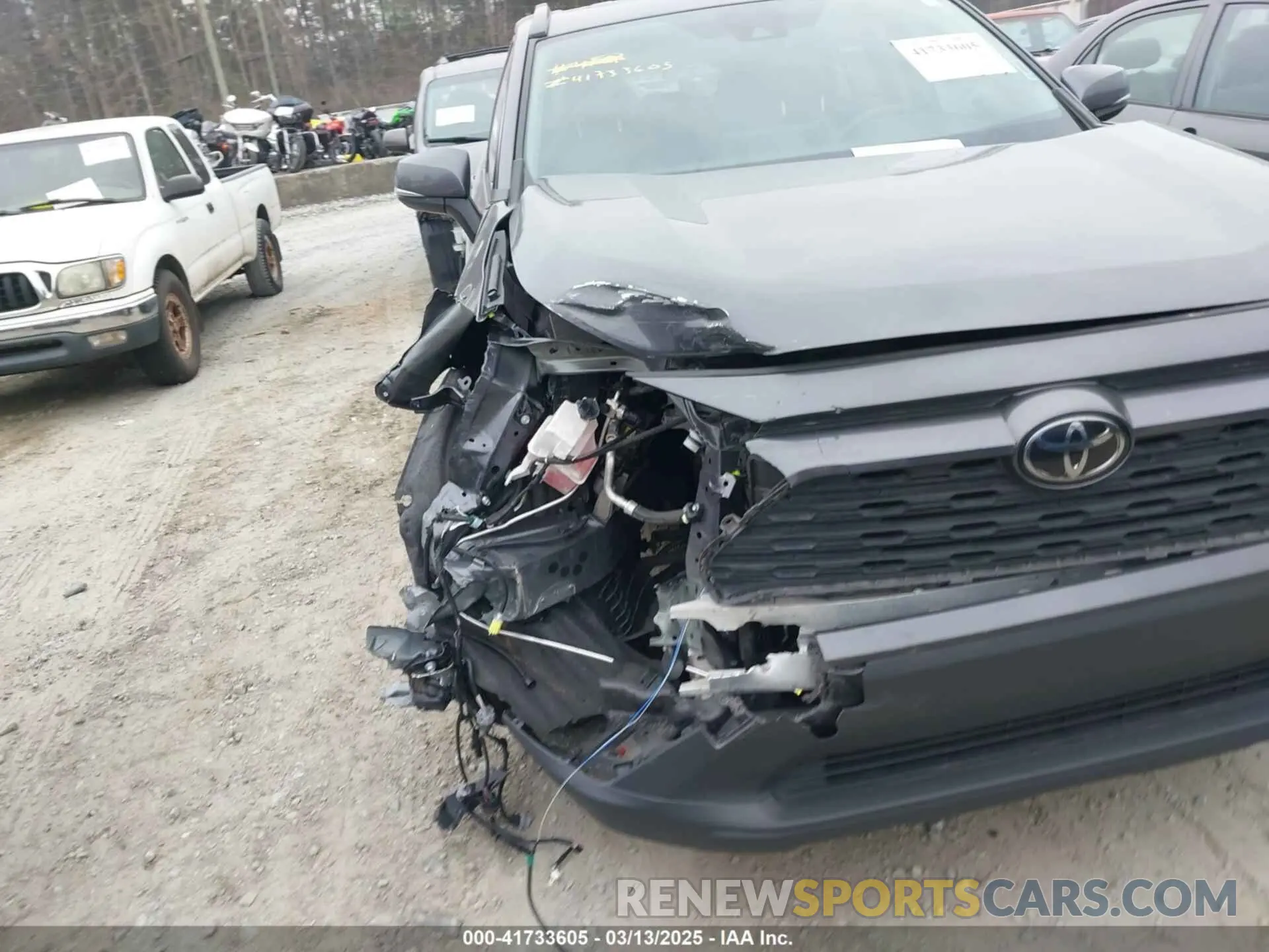 6 fotografías del automóvil dañado JTMW1RFV1LD048988 TOYOTA RAV4 2020