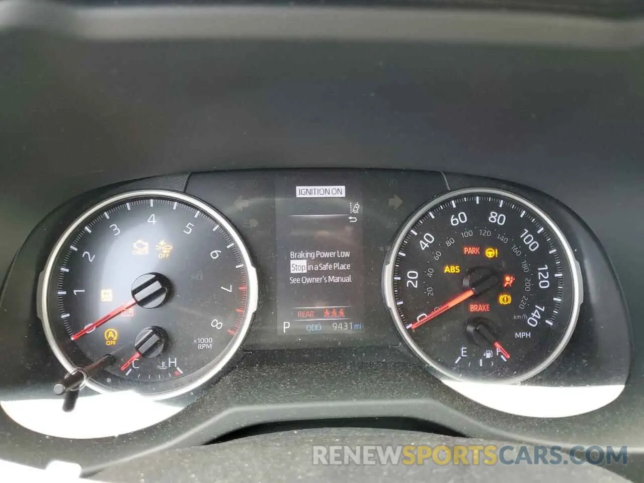 9 fotografías del automóvil dañado JTMW1RFV5LD054132 TOYOTA RAV4 2020