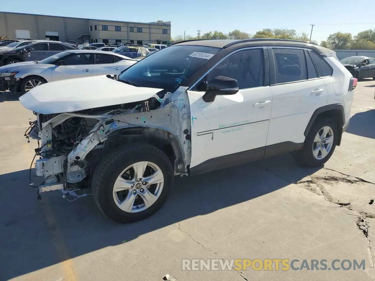 1 fotografías del automóvil dañado JTMW1RFV5LD058861 TOYOTA RAV4 2020