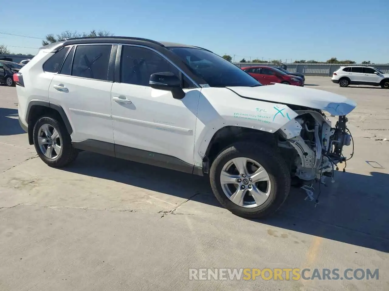 4 fotografías del automóvil dañado JTMW1RFV5LD058861 TOYOTA RAV4 2020