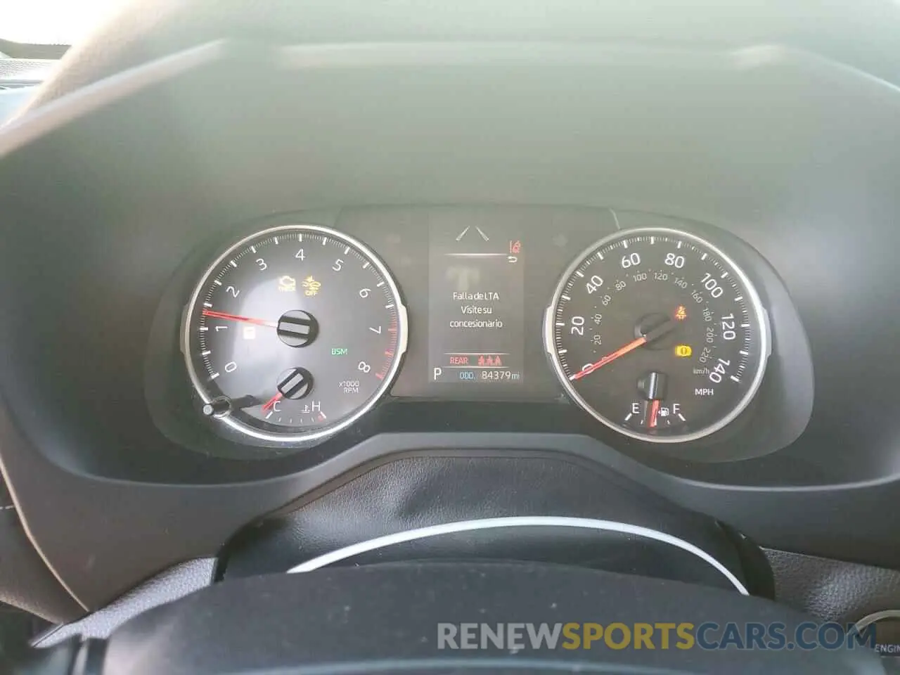 9 fotografías del automóvil dañado JTMW1RFV5LD058861 TOYOTA RAV4 2020