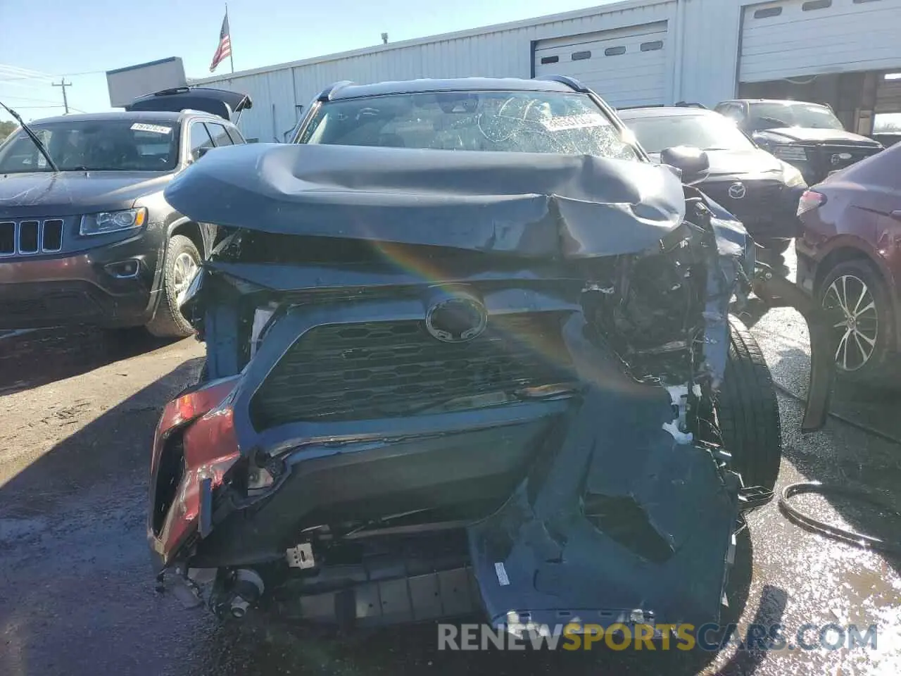 5 fotografías del automóvil dañado JTMW1RFV6LD043320 TOYOTA RAV4 2020