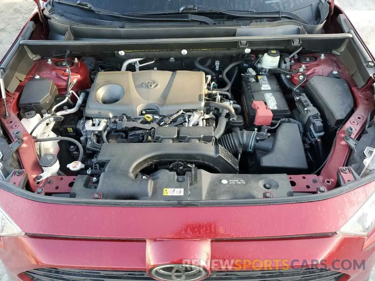 12 fotografías del automóvil dañado JTMW1RFV7LD050762 TOYOTA RAV4 2020