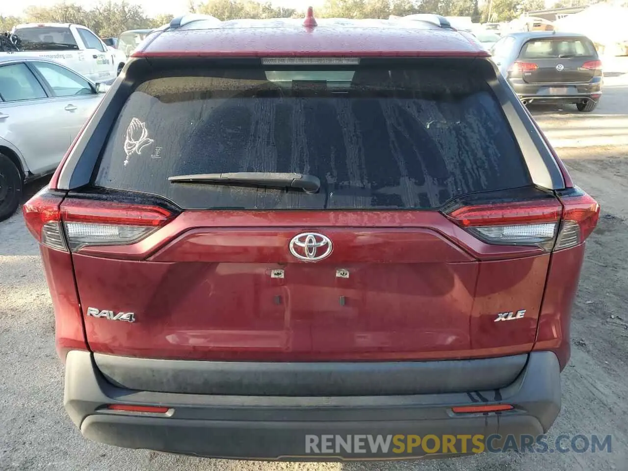 6 fotografías del automóvil dañado JTMW1RFV7LD050762 TOYOTA RAV4 2020