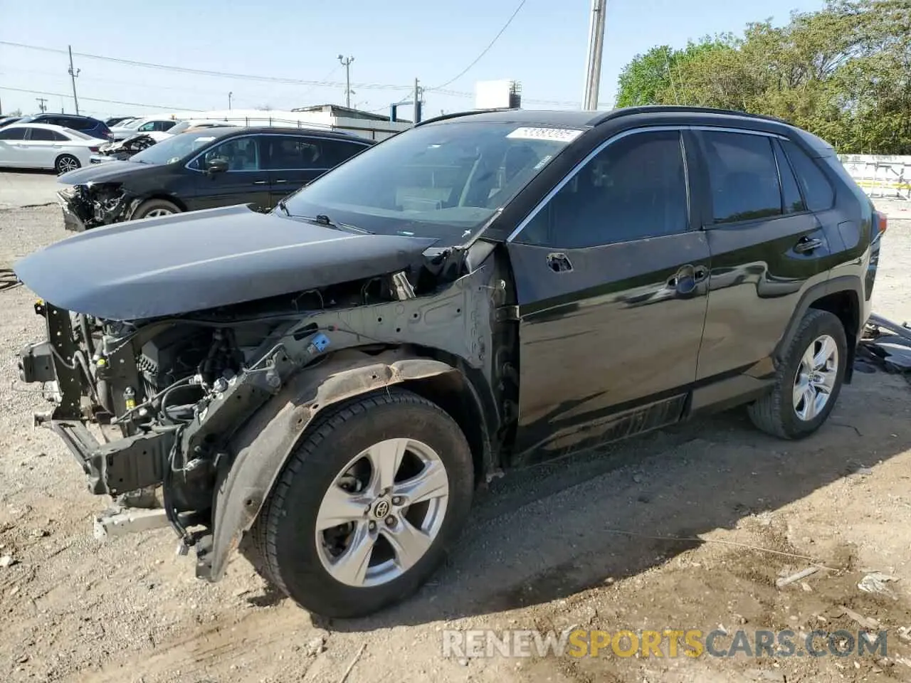 1 fotografías del automóvil dañado JTMW1RFV7LD053158 TOYOTA RAV4 2020