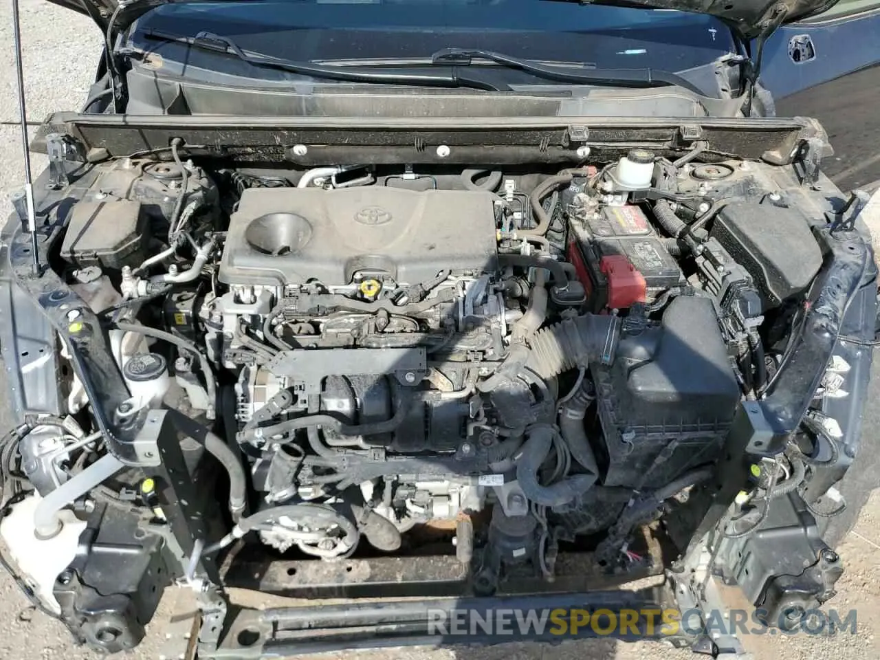 12 fotografías del automóvil dañado JTMW1RFV7LD053158 TOYOTA RAV4 2020