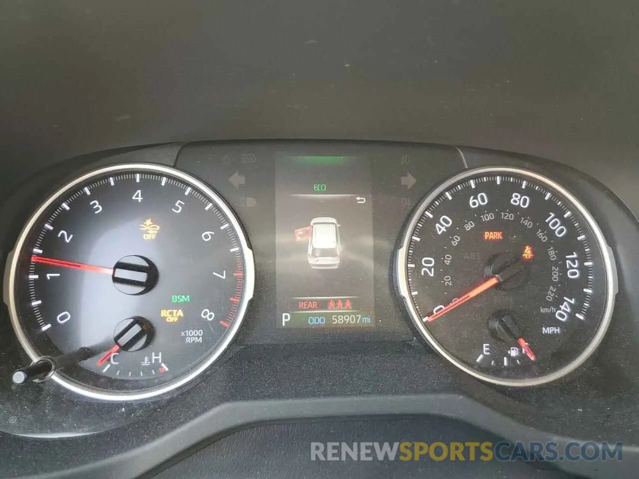 9 fotografías del automóvil dañado JTMW1RFV7LD053158 TOYOTA RAV4 2020