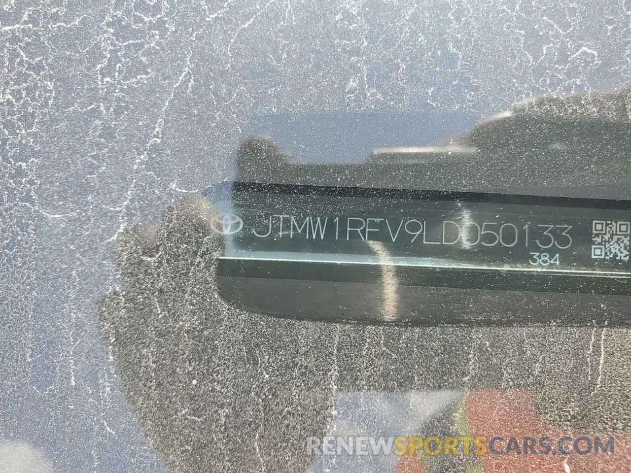 13 fotografías del automóvil dañado JTMW1RFV9LD050133 TOYOTA RAV4 2020