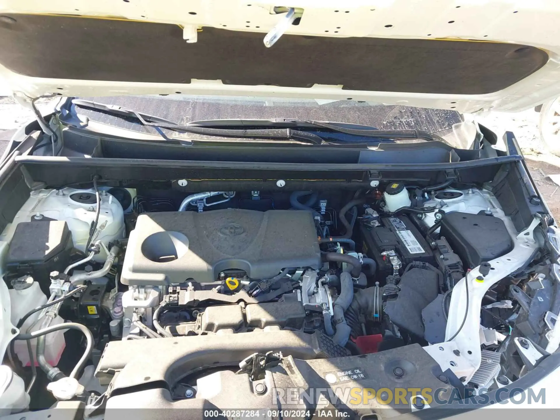 10 fotografías del automóvil dañado JTMW1RFV9LD059818 TOYOTA RAV4 2020