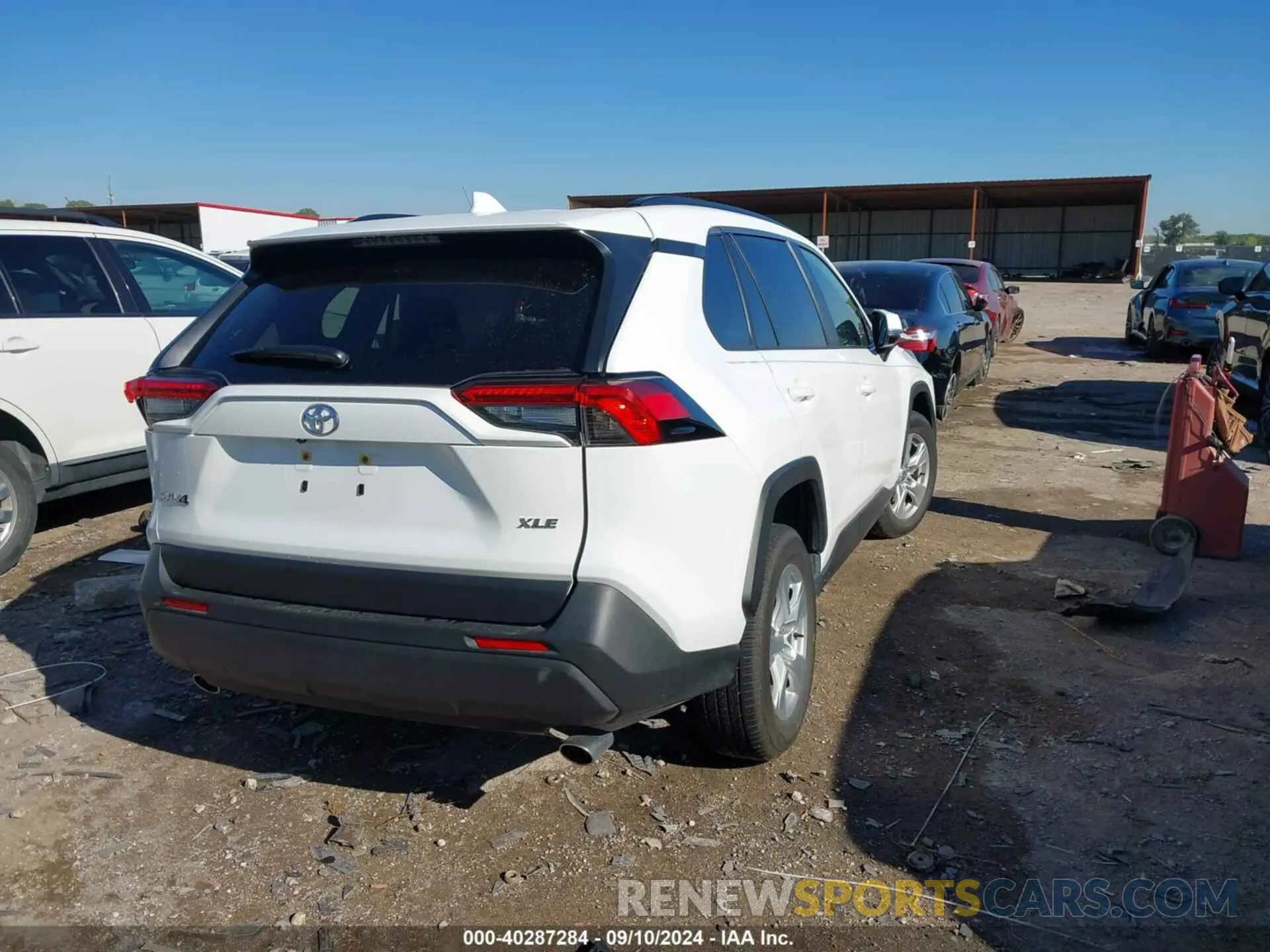 4 fotografías del automóvil dañado JTMW1RFV9LD059818 TOYOTA RAV4 2020