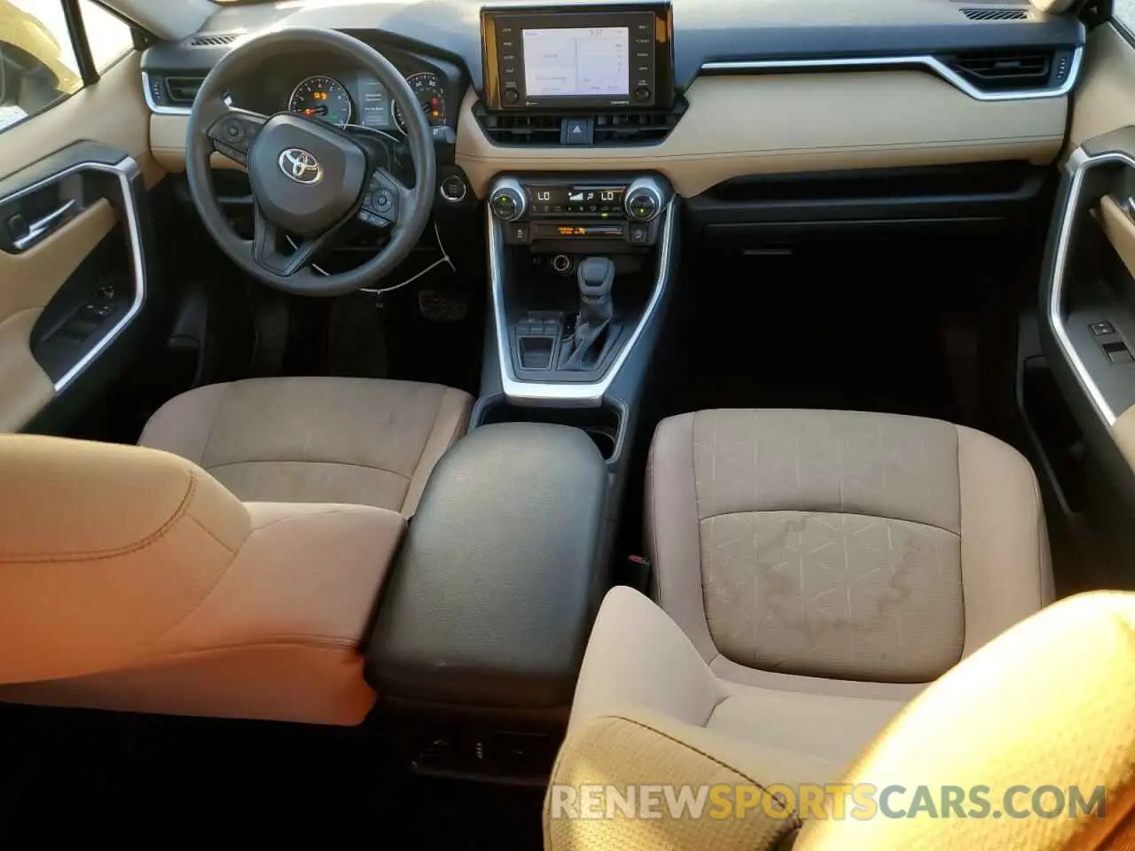 8 fotografías del automóvil dañado JTMW1RFV9LJ018056 TOYOTA RAV4 2020